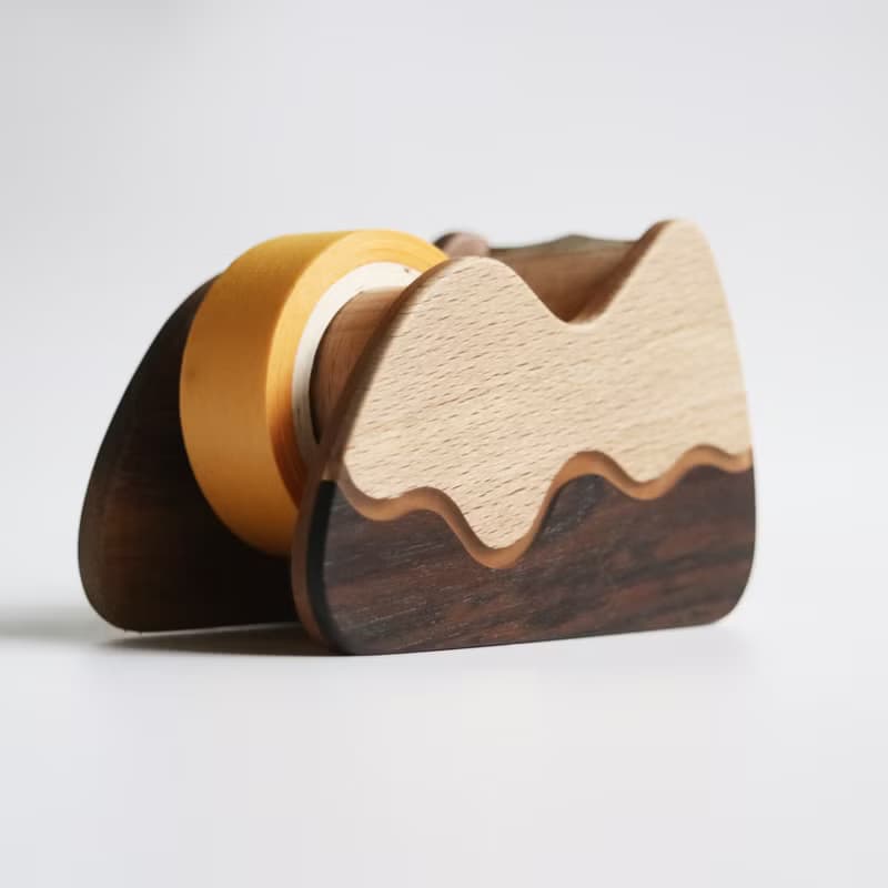 日出膠帶台 紙膠帶台 和紙膠帶台 -- 黑巧克力