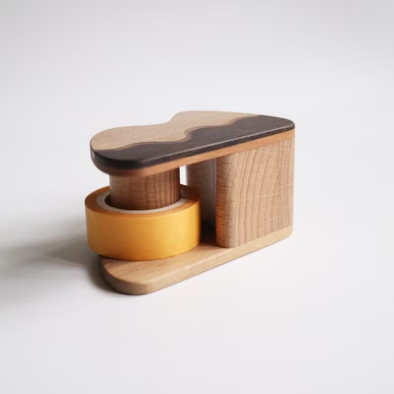 日出膠帶台 紙膠帶台 和紙膠帶台 -- 黑巧克力