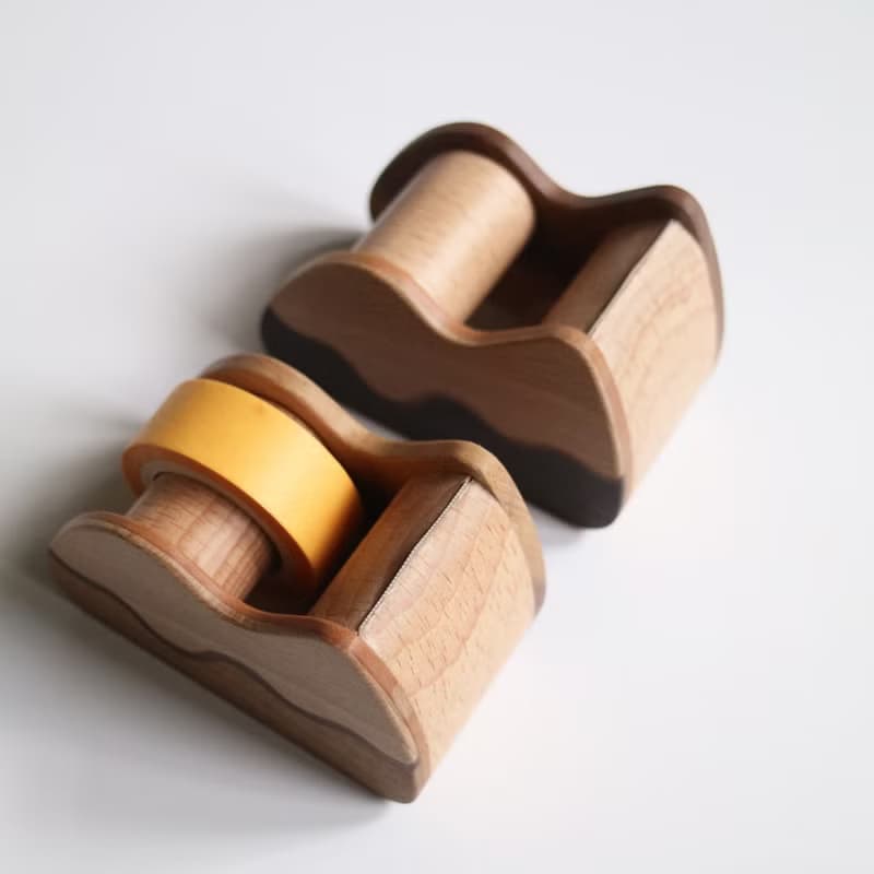 日出膠帶台 紙膠帶台 和紙膠帶台 -- 黑巧克力