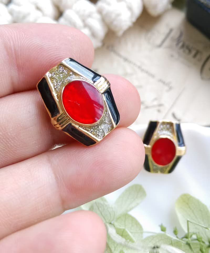 Vintage Jewelry 西洋古董飾品 ART DECO 都會摩登 針式耳環