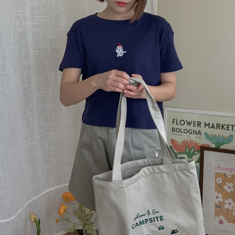 刺繡 Mini Tee : Doggy