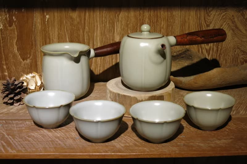 【台客藍】金瓜茶具組 金瓜壺+金瓜茶海+金瓜杯4杯