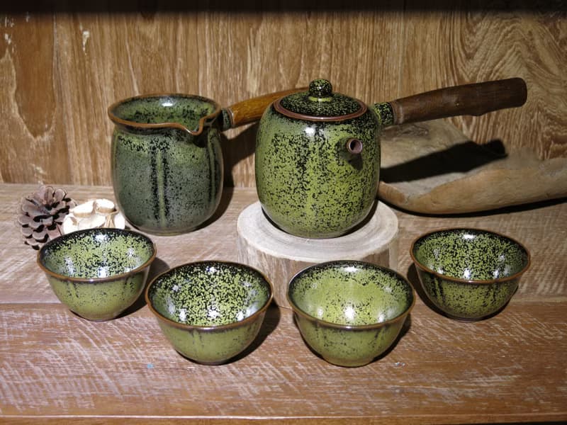 【台客藍】金瓜茶具組 金瓜壺+金瓜茶海+金瓜杯4杯