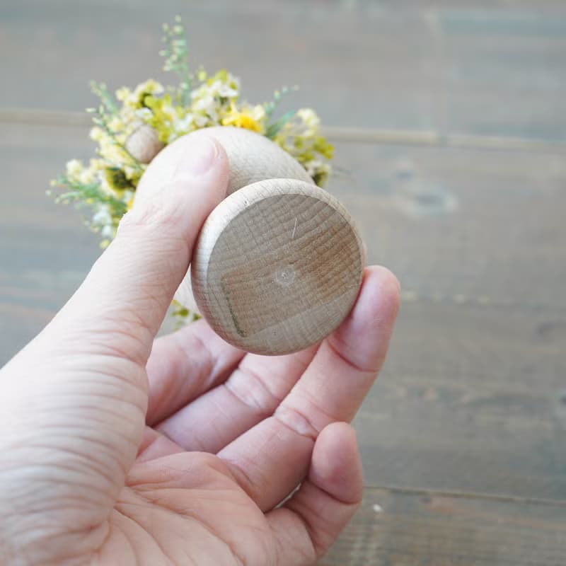 【歐洲市集限定】木製迷你花杯