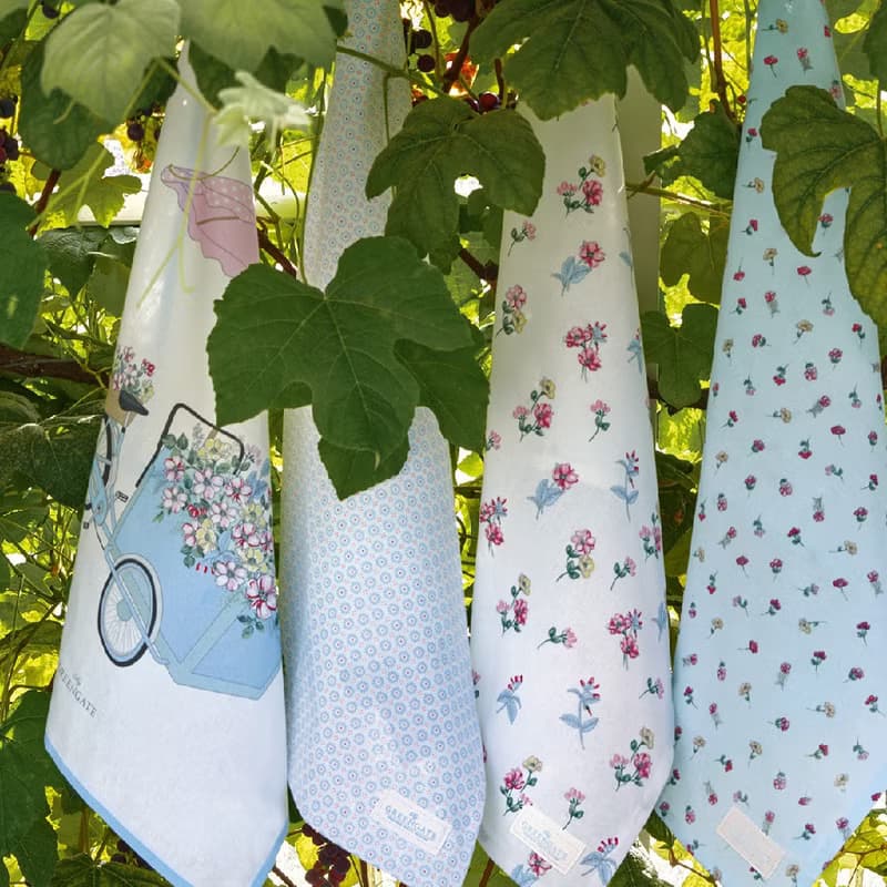 【新品】丹麥GreenGate Leonine pale blue 隔熱手套