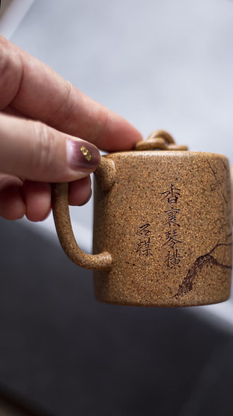 送禮紫砂壺茶壺小双圈 特高温 130cc 原矿特高温黄金段 老味十足