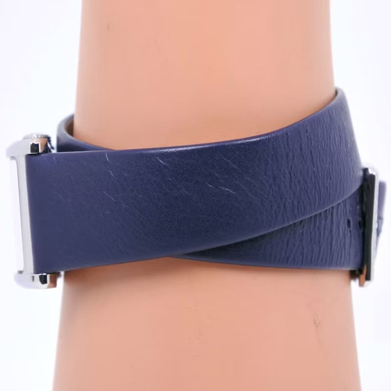 【日本直送】ティファニー TIFFANY&Co. イーストウエストミニ 腕時計 36668694 ネイビー クオーツ レディース【中古】