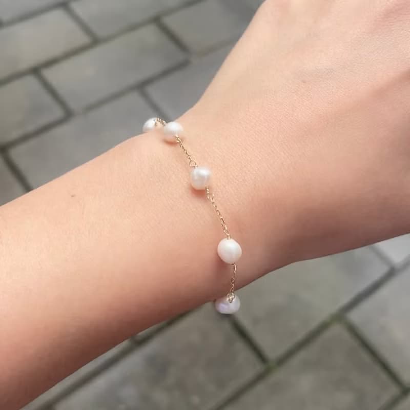 Lily Valley 清晨之露 | 手工串珠手鍊