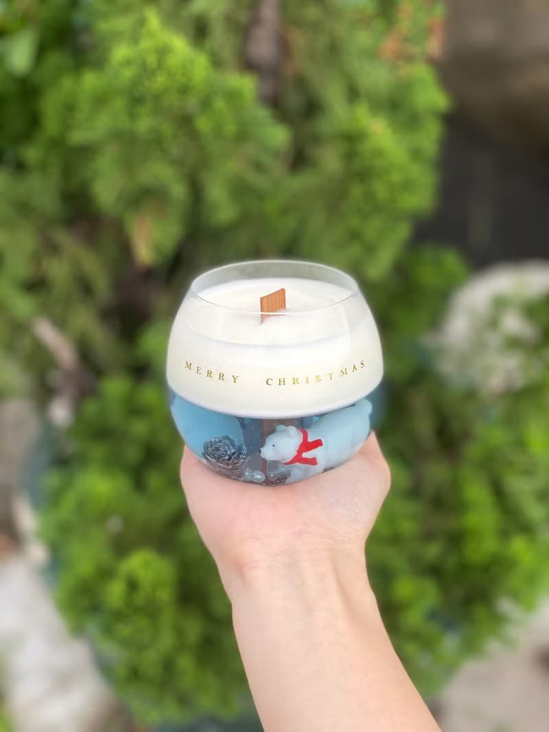 北極暖陽果凍蠟燭杯  |  手工香氛蠟燭