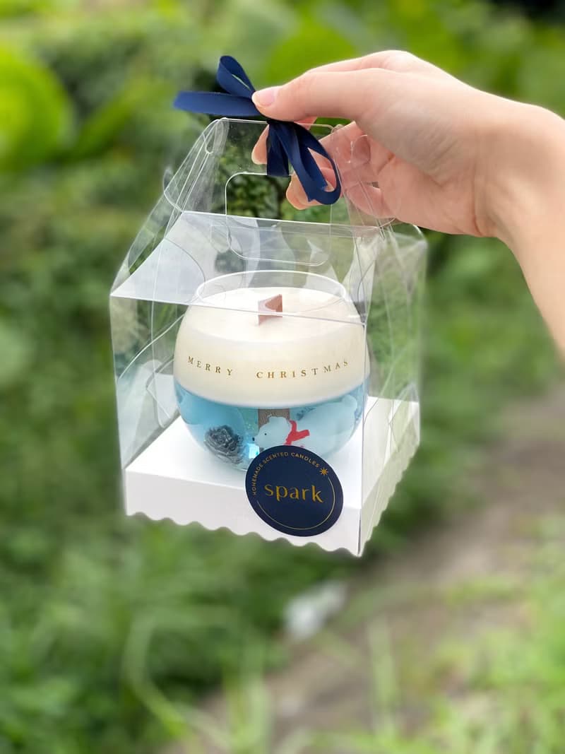 北極暖陽果凍蠟燭杯  |  手工香氛蠟燭