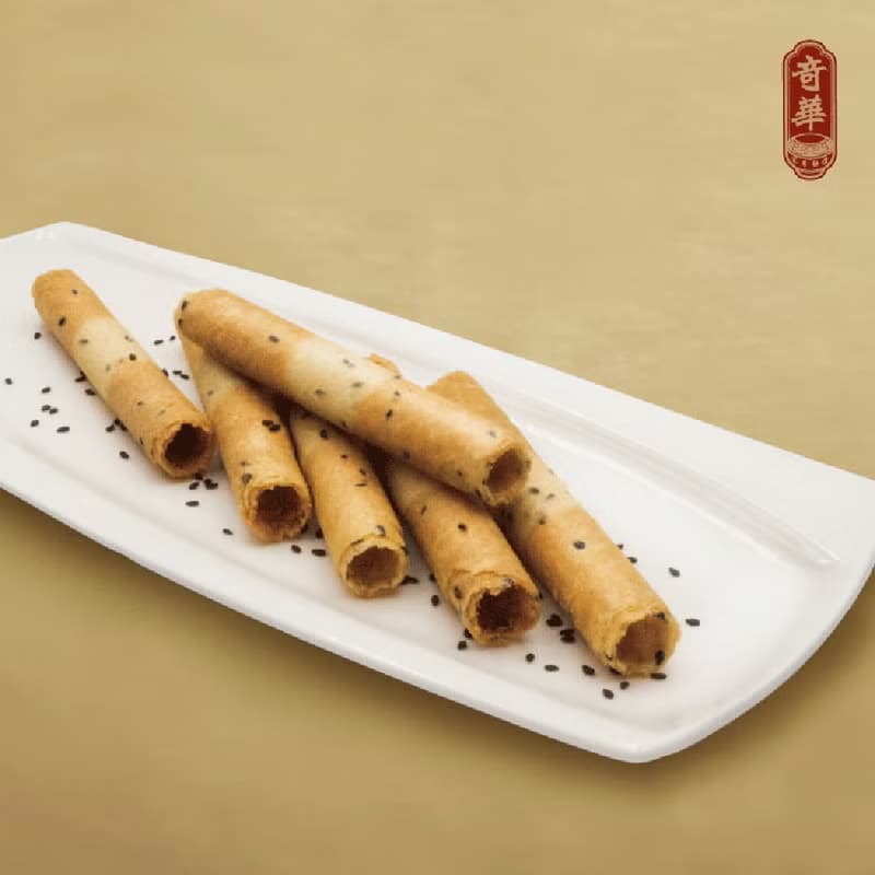 奇華餅家-香脆雞蛋捲禮盒-芝麻