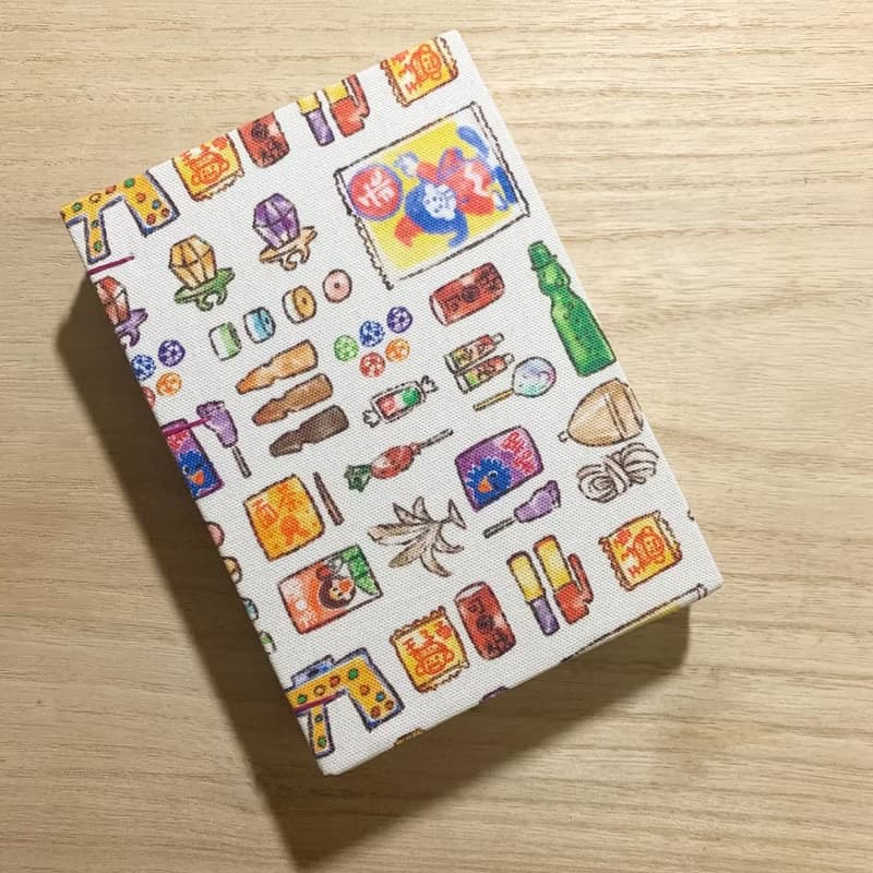 童年柑仔店 - 2025 無時效 A5 手縫手帳本