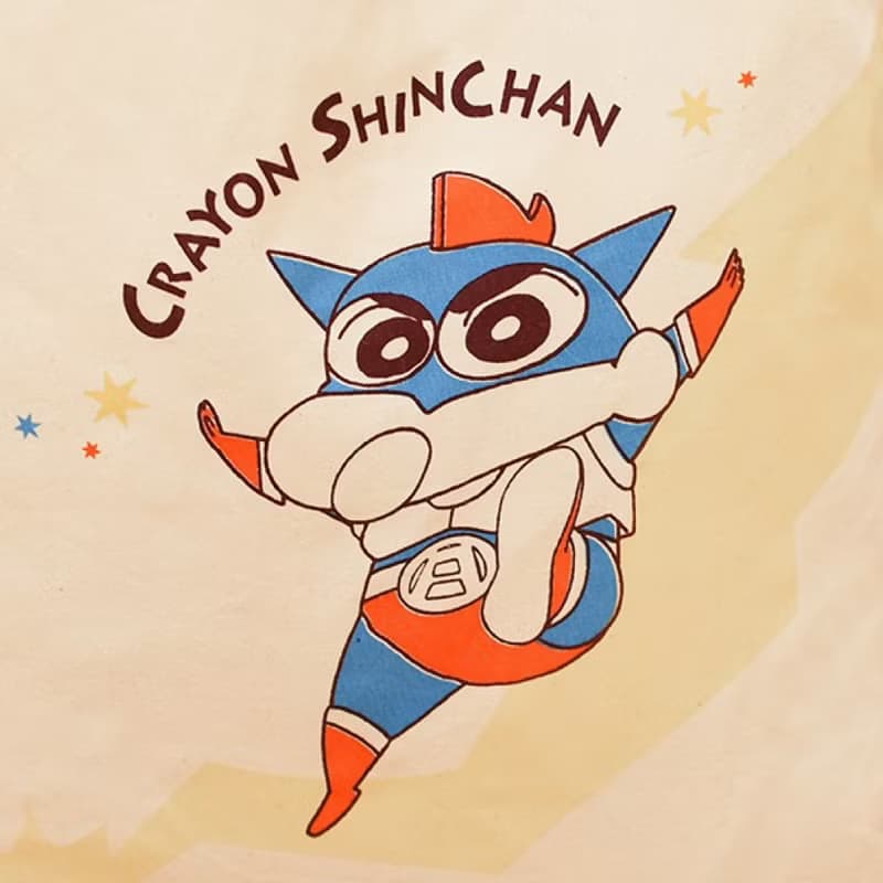 蠟筆小新 Crayon 棉布手提袋原色手提袋 側背包 環保購物袋