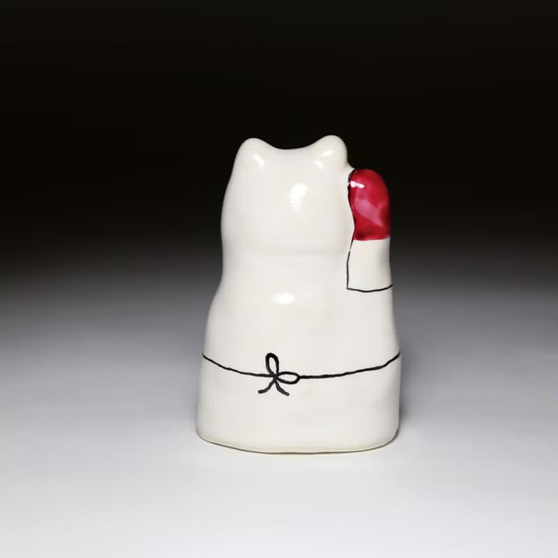 街頭開運招財貓-賣魚的人