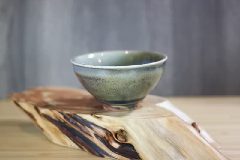 【母親節禮物】120ml 天目釉 柴燒茶杯 鶯歌名家葉敏祥手工作品