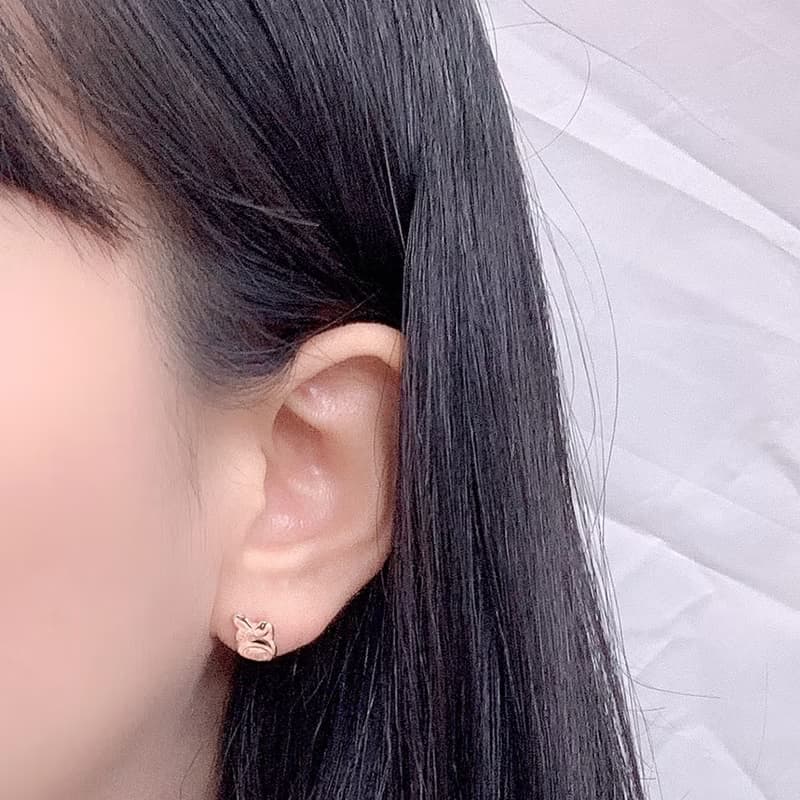 Love&Peace系列-Love&Peace系列-My Melody美樂蒂純銀耳環