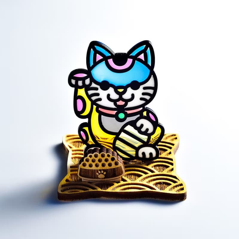 【Moko Bastet】招福貓 招財貓 座台式