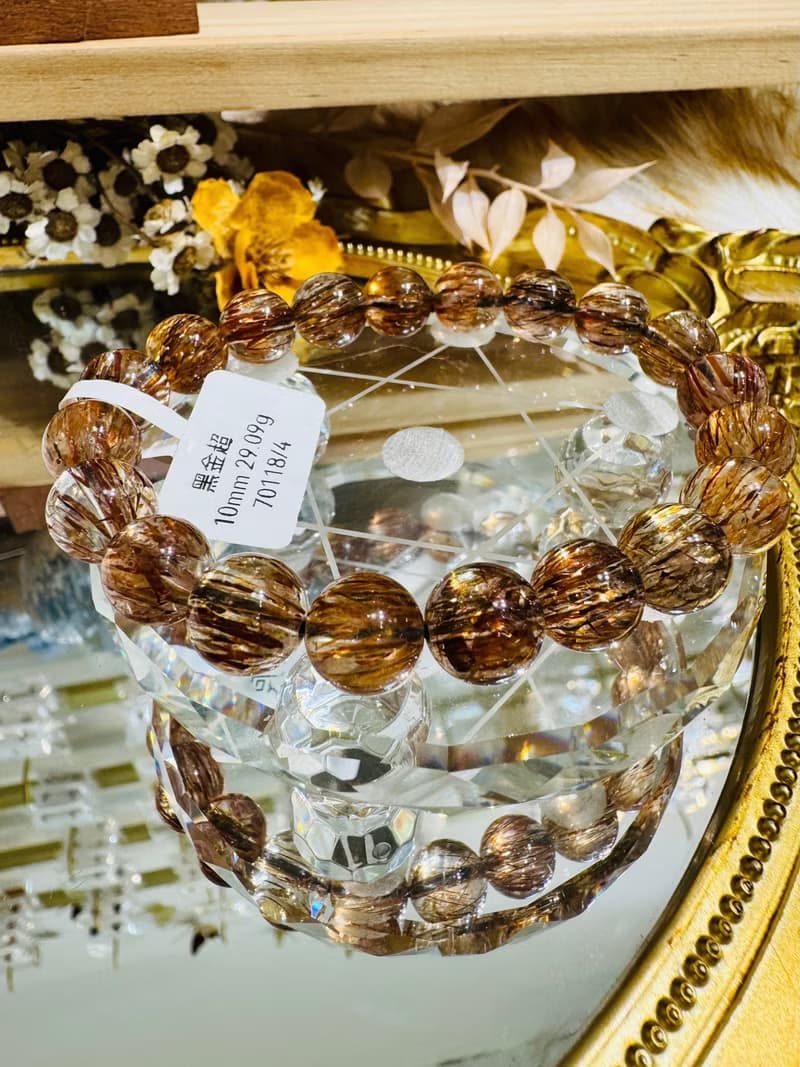 小精品招財濃色黑金超10mm29.09g旺正財招偏財貴人緣好運