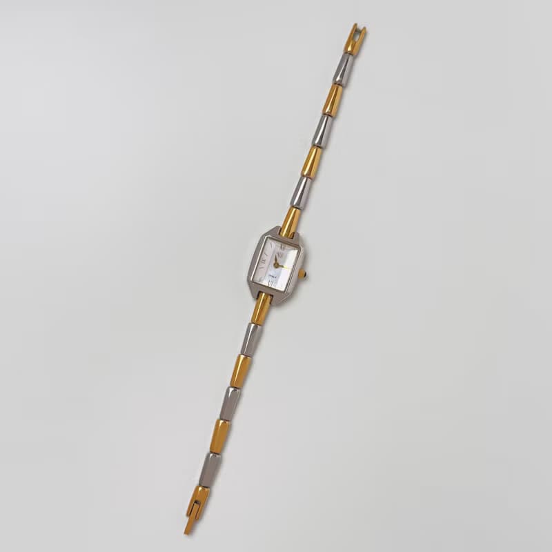 NUI Italy Two Tone Bracelet Watch