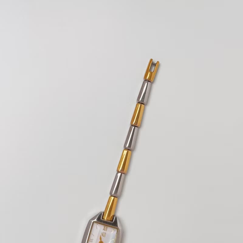 NUI Italy Two Tone Bracelet Watch