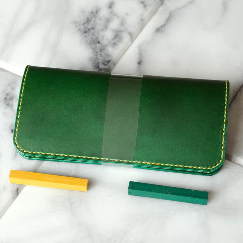 シンプルな長財布B　No.9　ブッテーロ