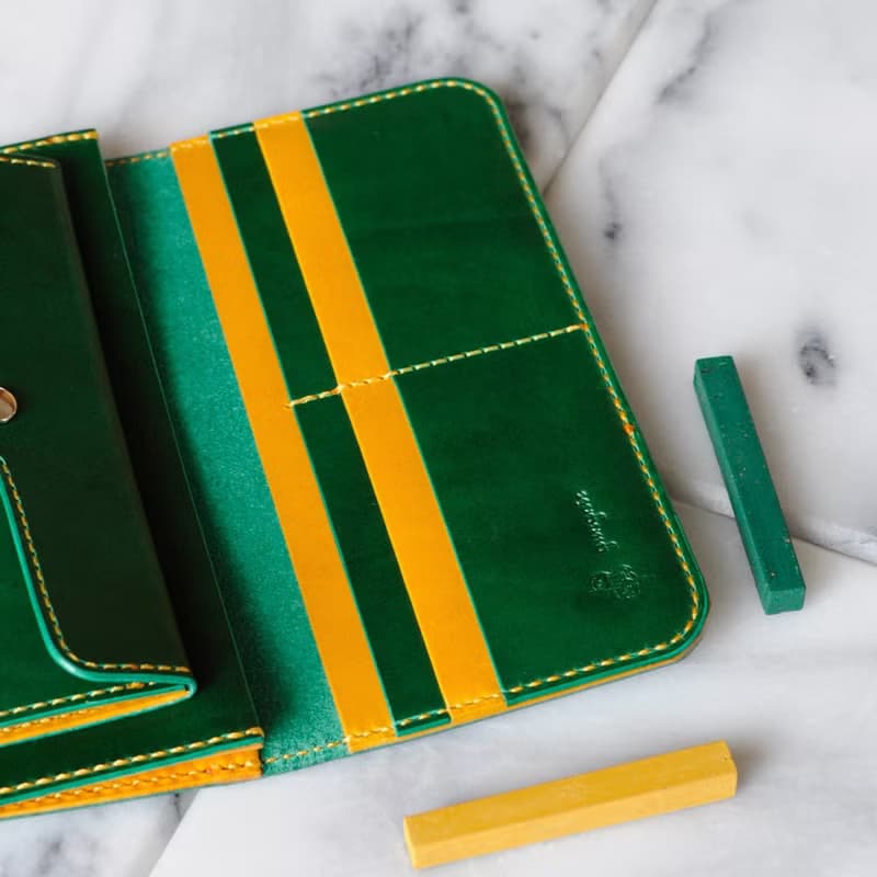 シンプルな長財布B　No.9　ブッテーロ