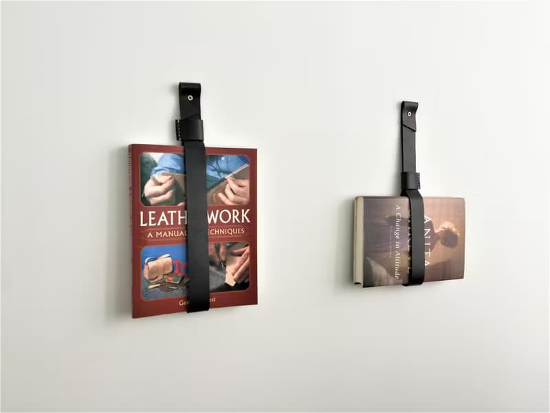 皮革書架 // 多功能真皮帶 // 毛巾架固定器 // 皮革雜誌架 //