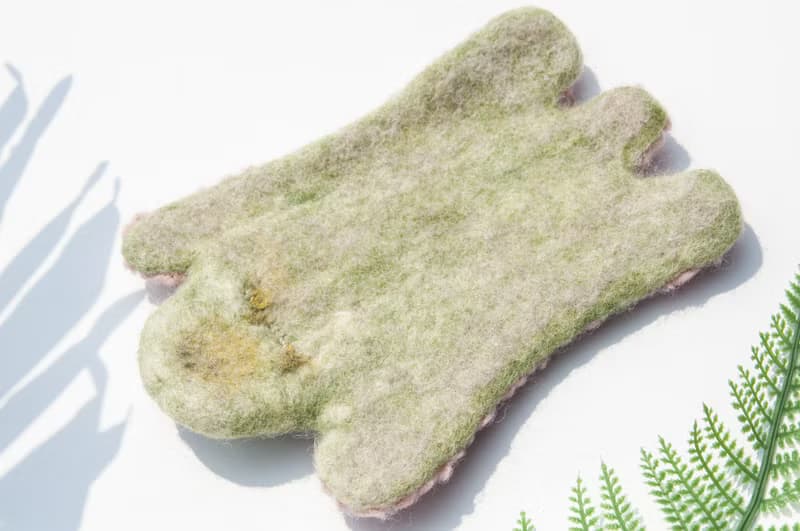 聖誕交換禮物 母親節禮物 森林系羊毛氈杯墊 動物杯墊-立體綿羊風