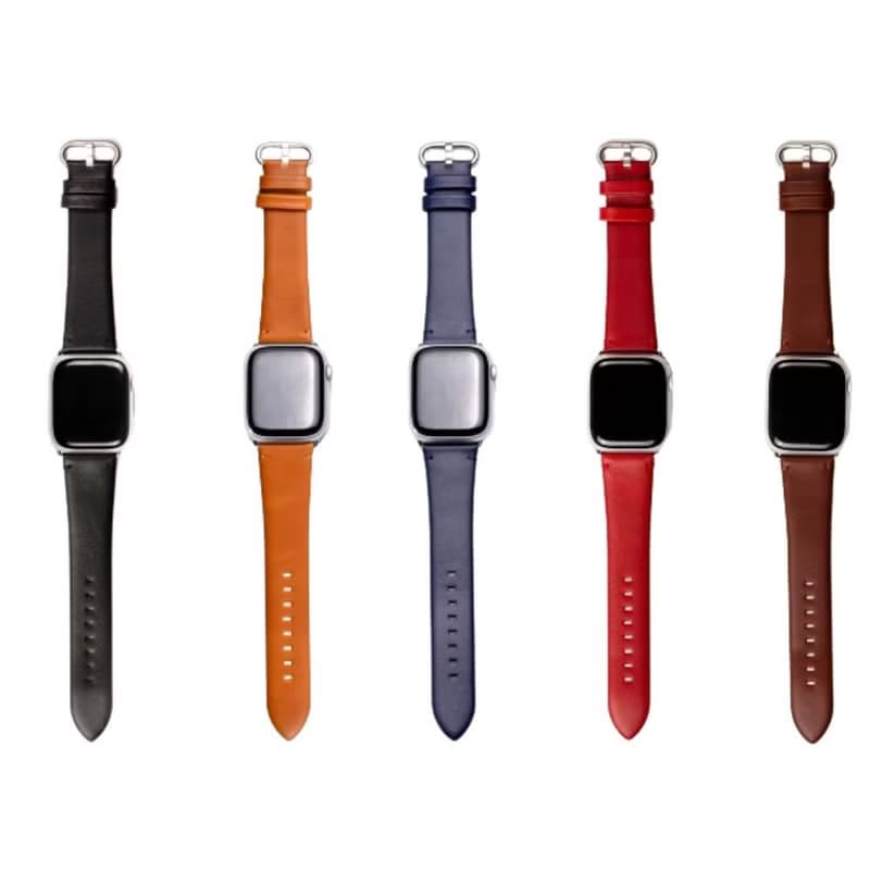 Apple Watch 智慧手錶錶帶/雅致系列/皮革錶帶 42mm - 49mm 五色