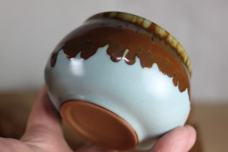 【送禮好物】200ml 汝窯 天目杯口 茶碗 茶杯 葉敏祥手作精品