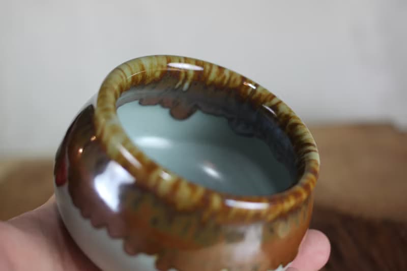【送禮好物】200ml 汝窯 天目杯口 茶碗 茶杯 葉敏祥手作精品