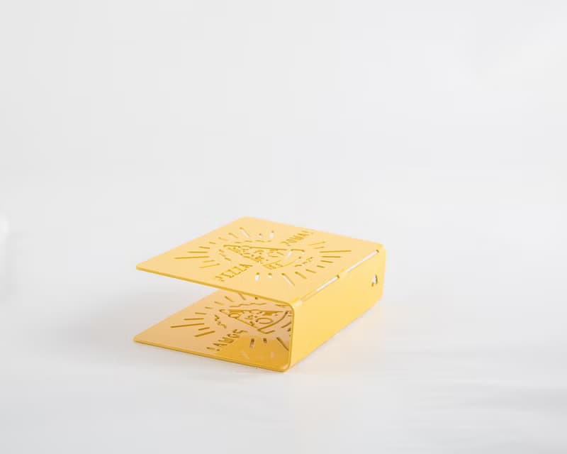 Napkin holder Pizza Powa. Trendy centre piece. Kitchen decor