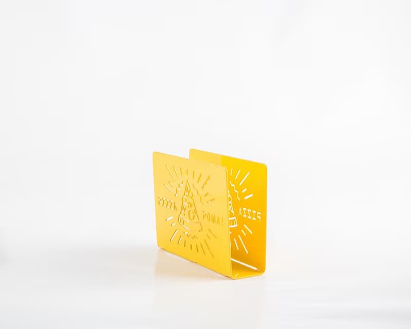 Napkin holder Pizza Powa. Trendy centre piece. Kitchen decor