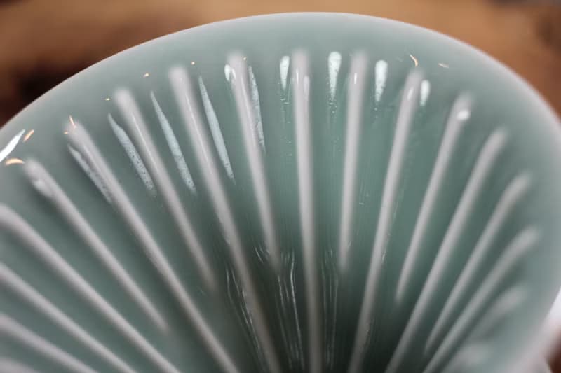 【送禮好物】青瓷 50度角 自然釉咖啡濾杯 鶯歌燒 台灣綠工藝