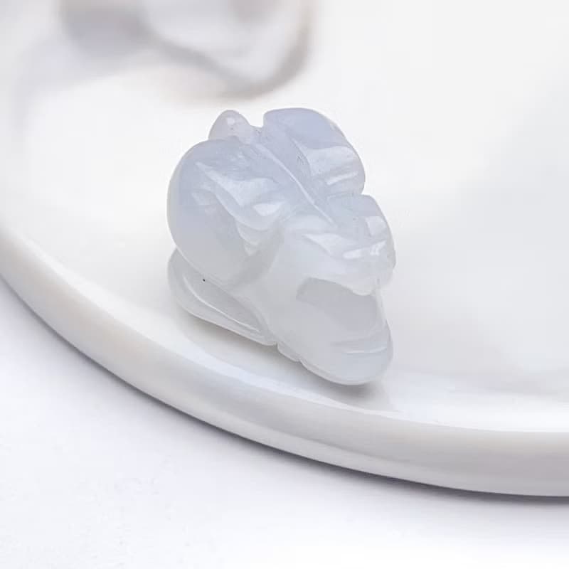 【錢兔似錦】冰糯種翡翠兔子吊飾 | 天然緬甸玉翡翠A貨 | 送禮