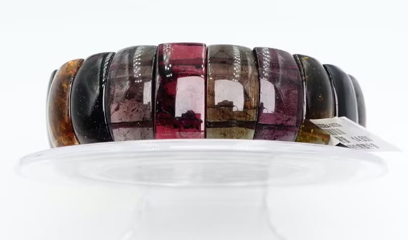 寶麗金珠寶-天然彩色碧璽手排