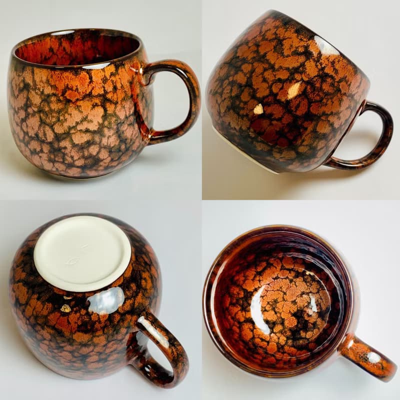 Colorful 天目系列 金漆紅 咖啡杯(270cc 款-1入/盒)
