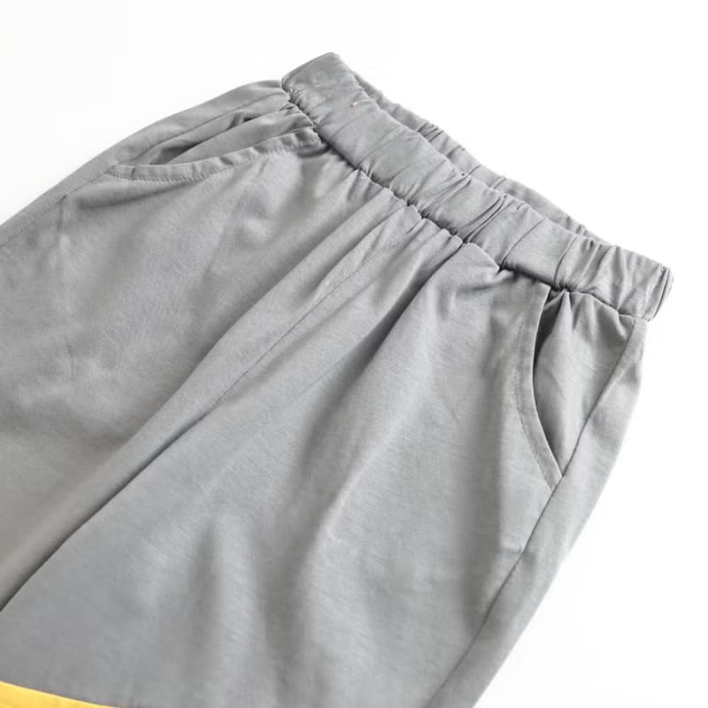 【出清優惠】拚色套裝110-150cm  黃/綠