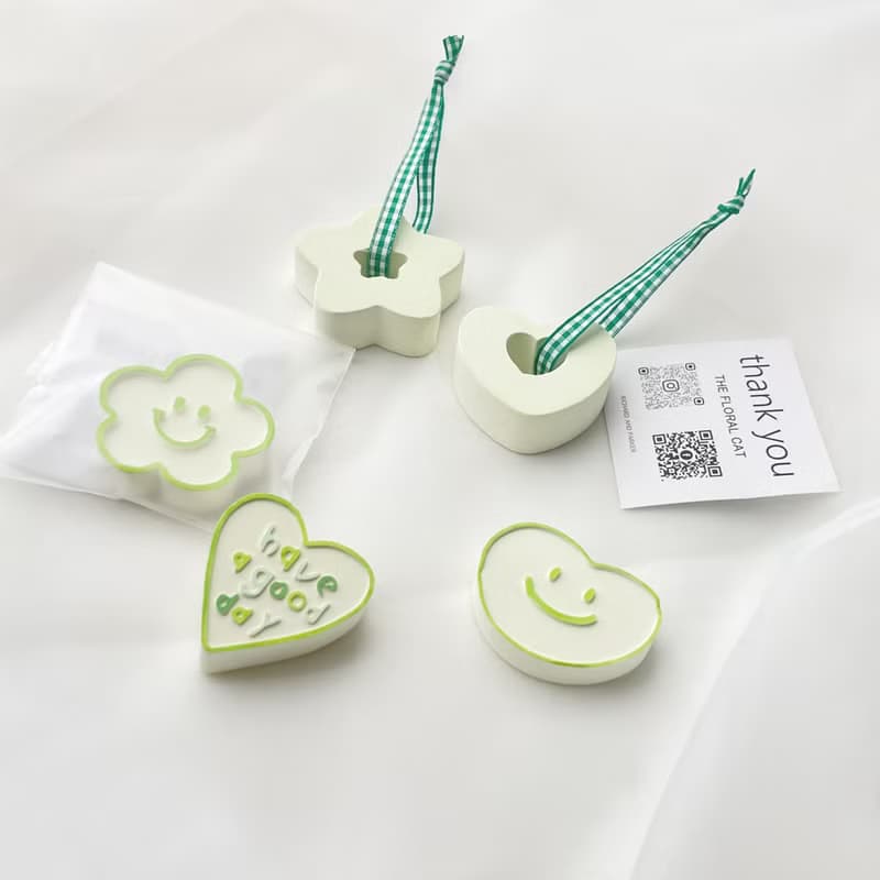 【生活風格】茉草嫩綠 香氛磁鐵 #擴香石 #桌上小物 #婚禮小物