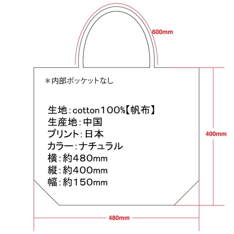 外国の間取り　キャンバストートバッグ　Tcollector