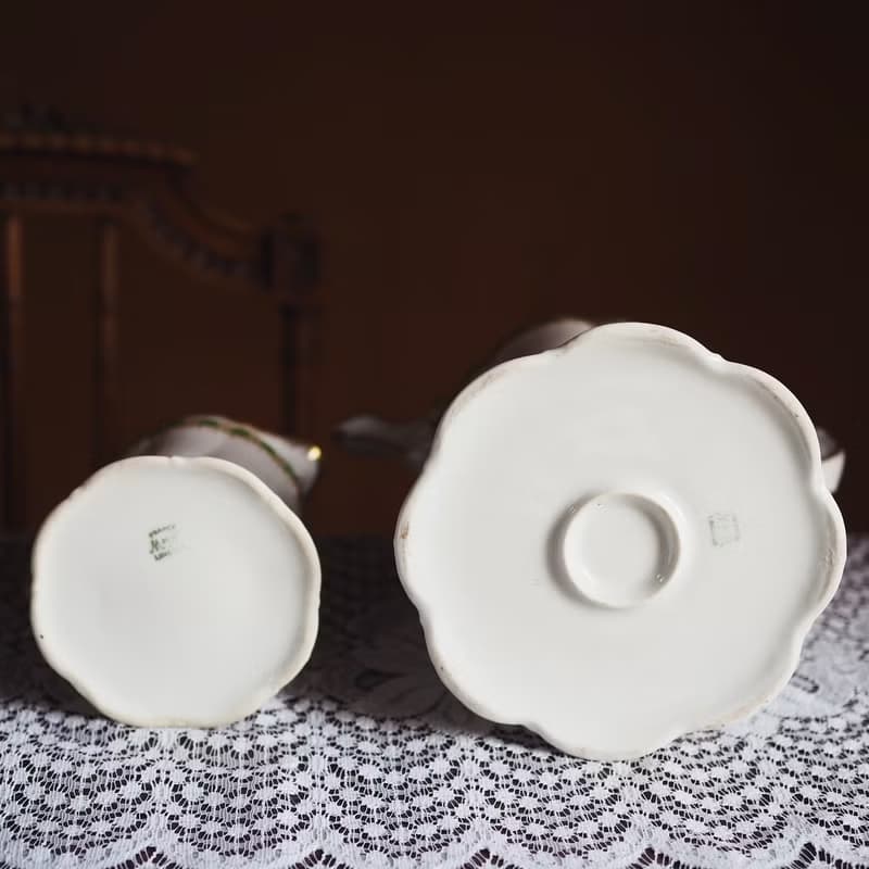 19世紀法國古董 LIMOGES 茶壺和奶壺 套裝