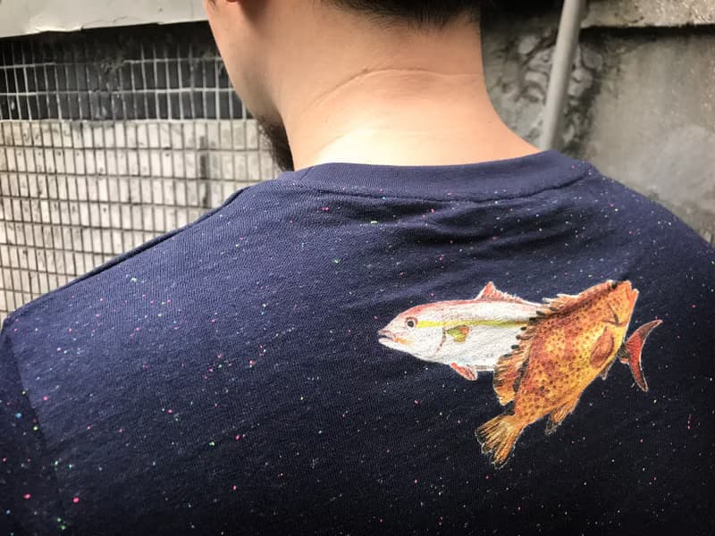 【絕版特惠】復古T-shirt-討海人(五彩布 丈青)只剩S、XS版型偏小