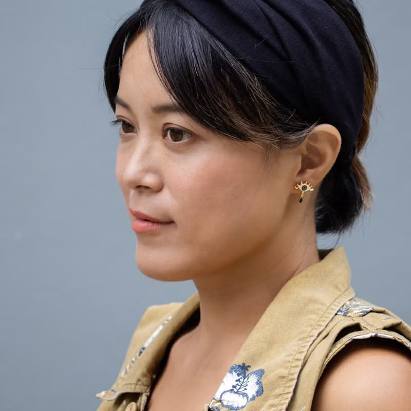 惡魔之眼 嫉妒之眼 神秘預言  耳環 夾式耳環  生日禮物