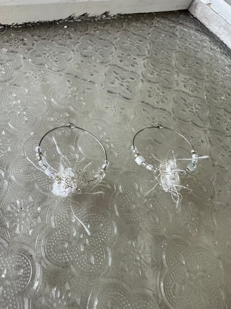 串珠編織耳環