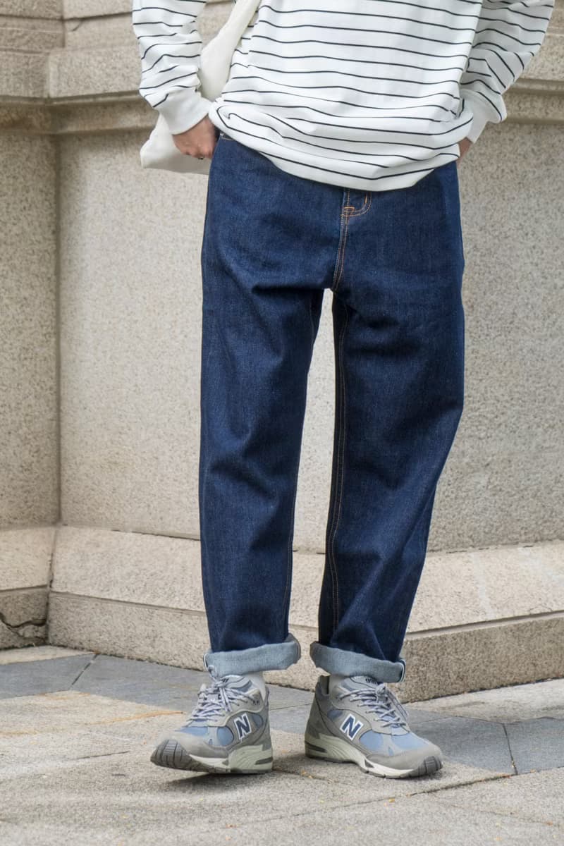 DENIM PANTS 原色單寧牛仔褲 美式復古休閒寬鬆直筒赤耳牛仔褲