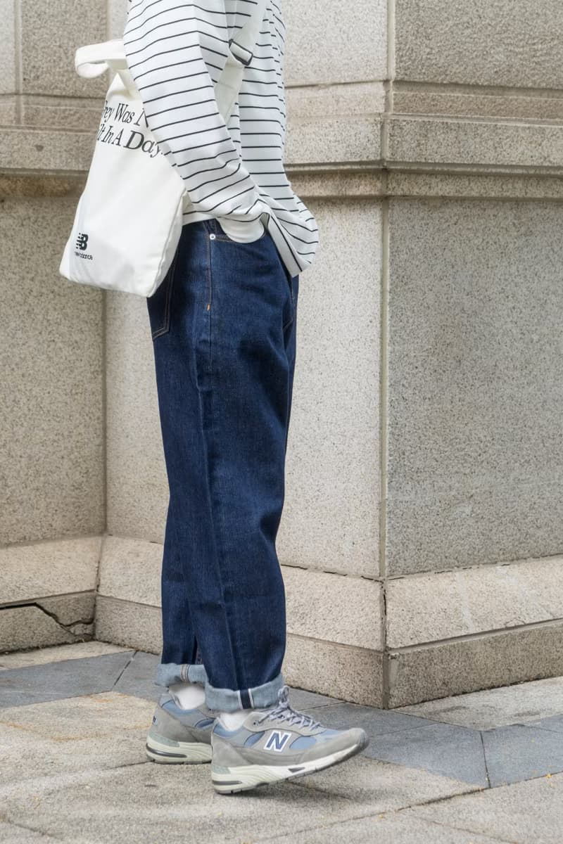DENIM PANTS 原色單寧牛仔褲 美式復古休閒寬鬆直筒赤耳牛仔褲