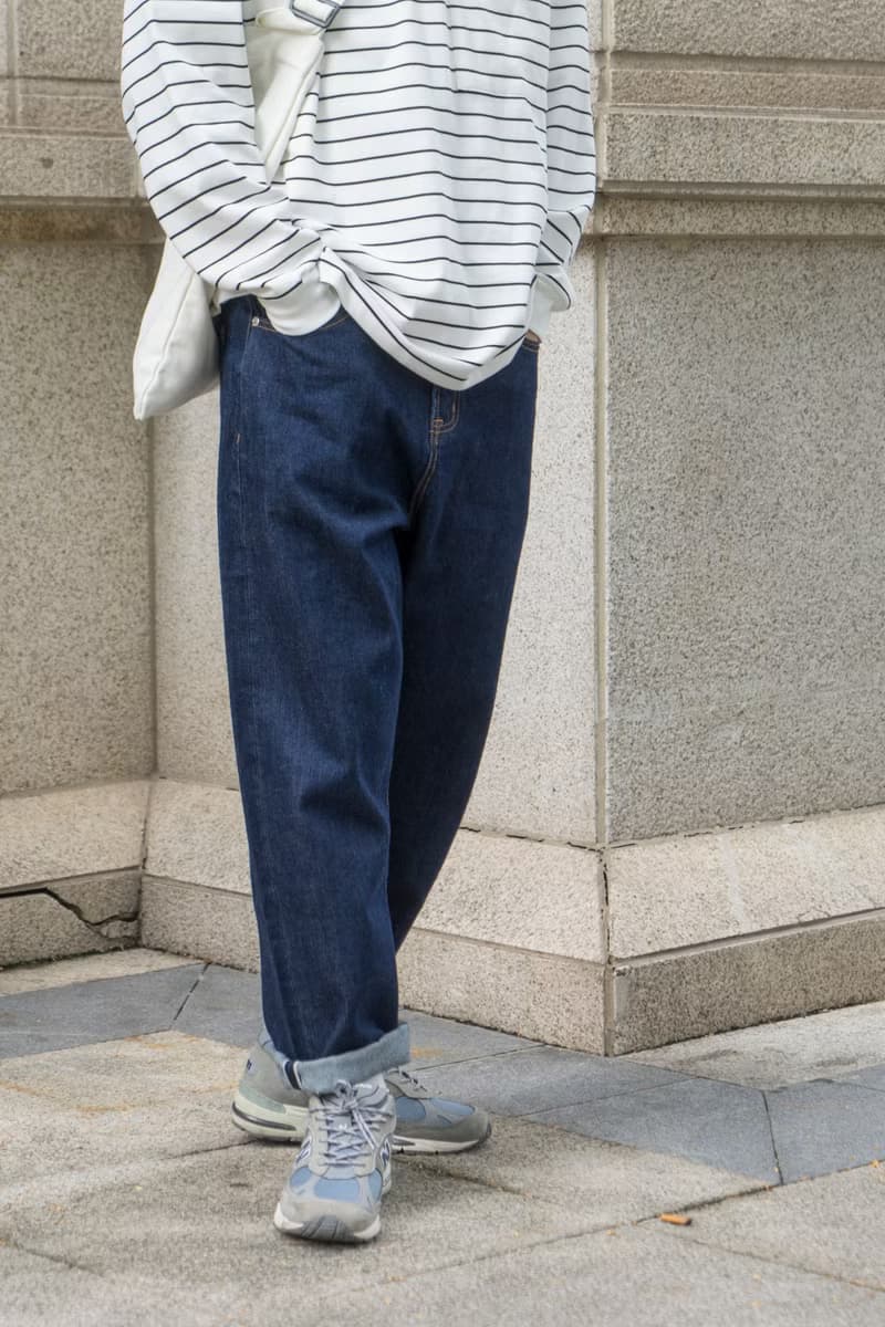 DENIM PANTS 原色單寧牛仔褲 美式復古休閒寬鬆直筒赤耳牛仔褲