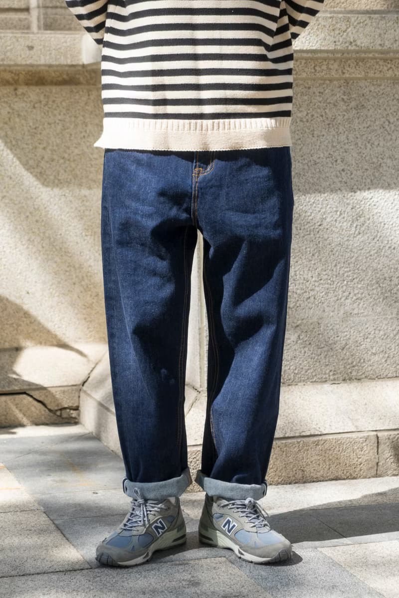 DENIM PANTS 原色單寧牛仔褲 美式復古休閒寬鬆直筒赤耳牛仔褲