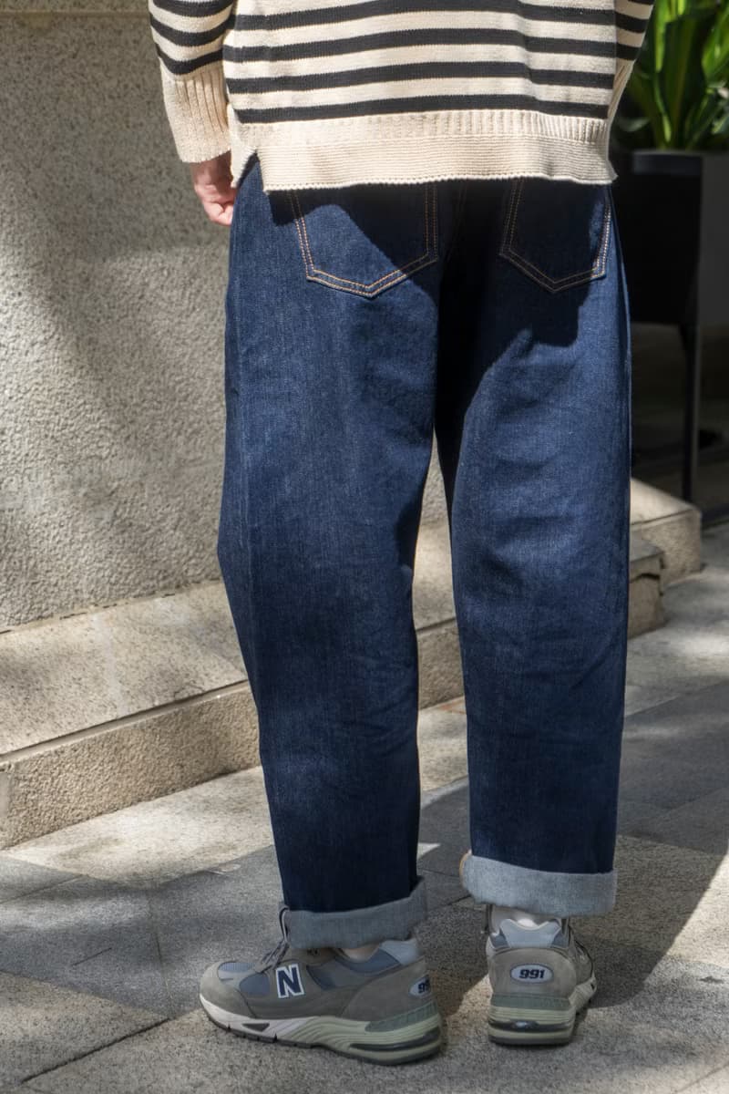 DENIM PANTS 原色單寧牛仔褲 美式復古休閒寬鬆直筒赤耳牛仔褲
