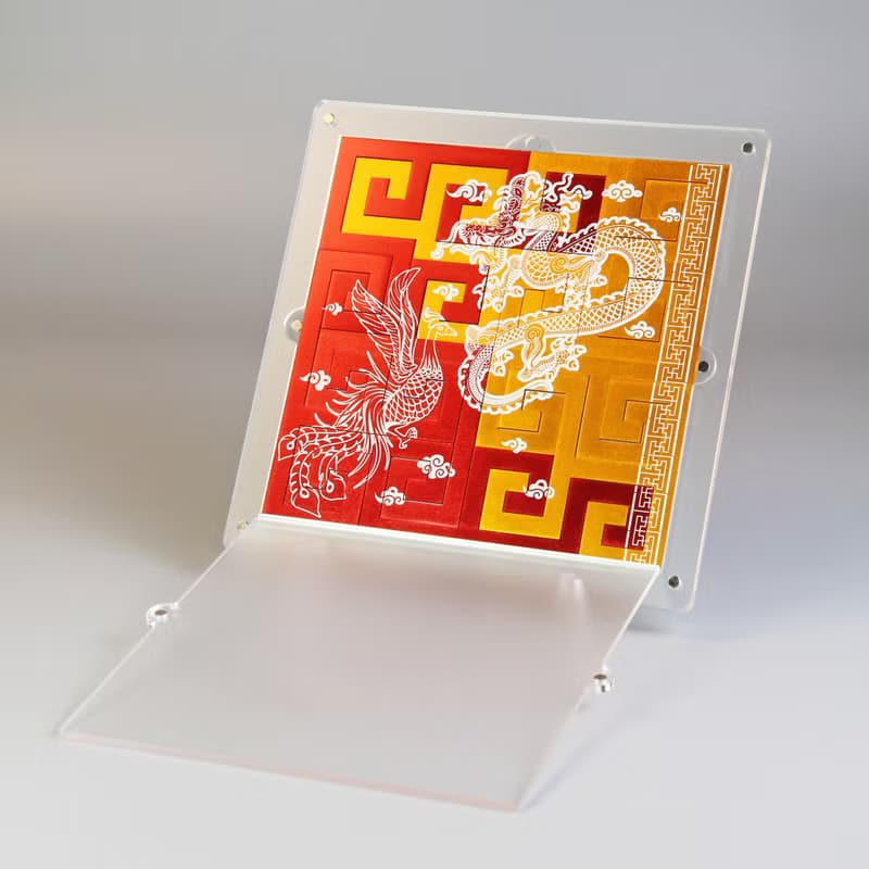 【航太邊角料再造】逸緻拼圖_龍鳳呈祥-新婚禮